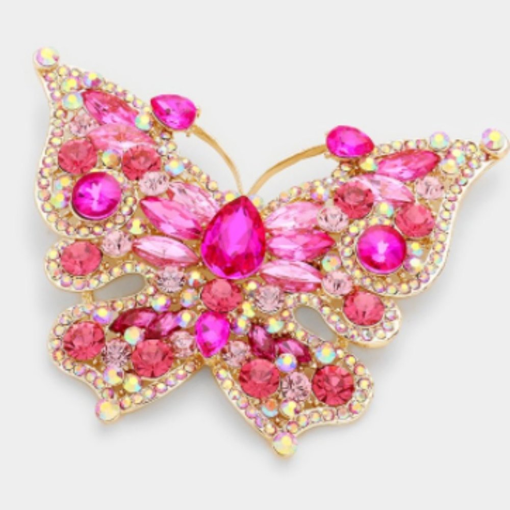 Beautiful butterfly brooch